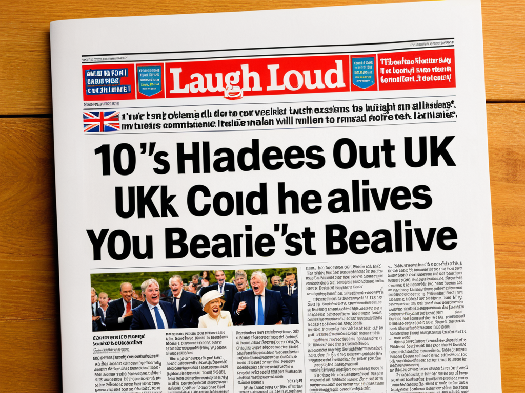 Featured image for blog post: Laugh Out Loud! 30 Hilarious UK Headlines You Won't Believe